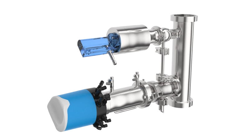 In-line volumetric sampling valve (PEVL)
